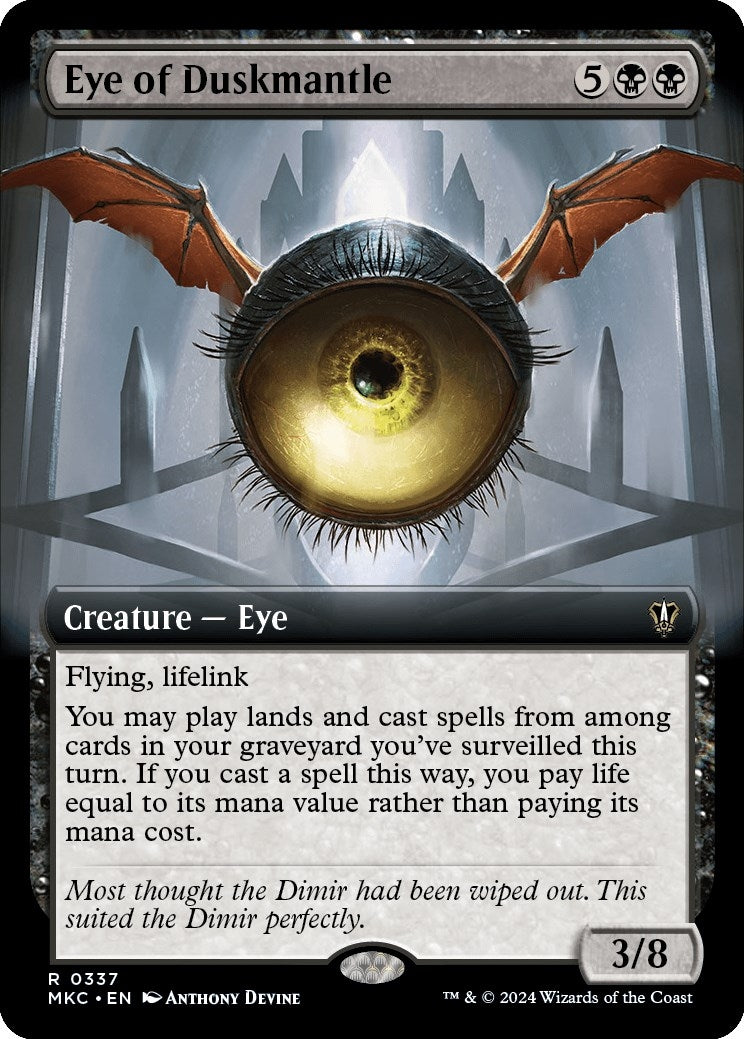 Eye of Duskmantle (Extended Art) (337) (Murders at Karlov Manor)