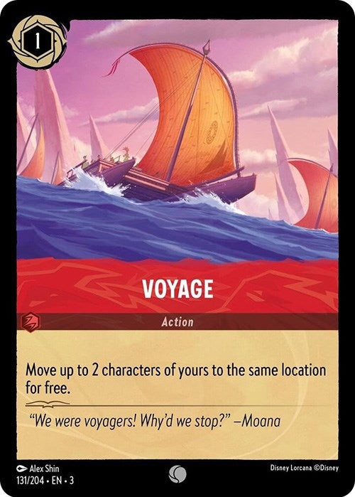 Image for Voyage (131/204) (Into the Inklands) (3) - Disney Lorcana