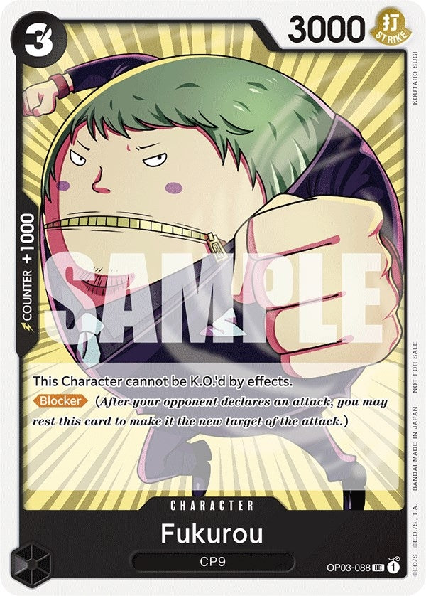 Image for Fukurou (Tournament Pack Vol. 6) (OP03-088) (One Piece Promotion Cards) (OP-PR) - One Piece Card Game