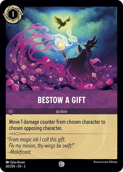 Image for Bestow a Gift (60/204) (Into the Inklands) (3) - Disney Lorcana