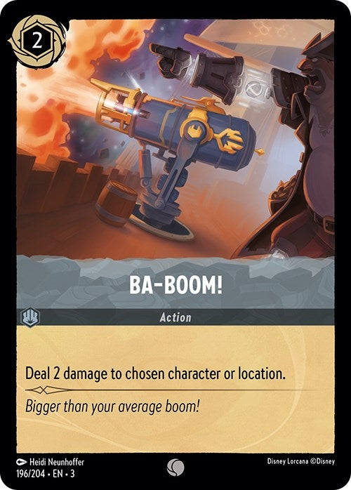 Image for Ba-Boom! (196/204) (Into the Inklands) (3) - Disney Lorcana