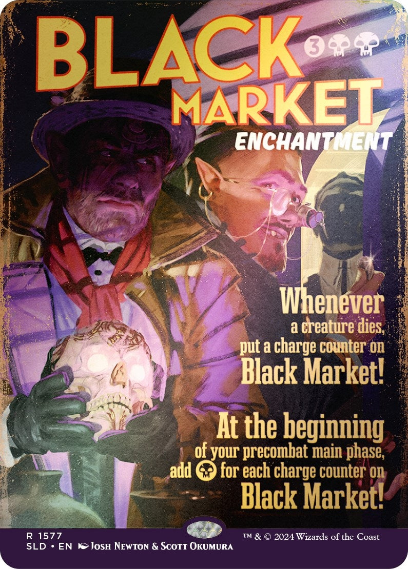 Black Market (1577) (Rainbow Foil) (1577) (Secret Lair Drop Series)