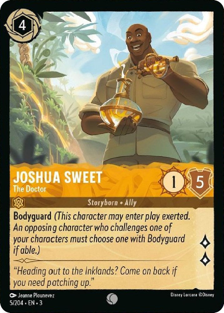 Image for Joshua Sweet - The Doctor (5/204) (Into the Inklands) (3) - Disney Lorcana