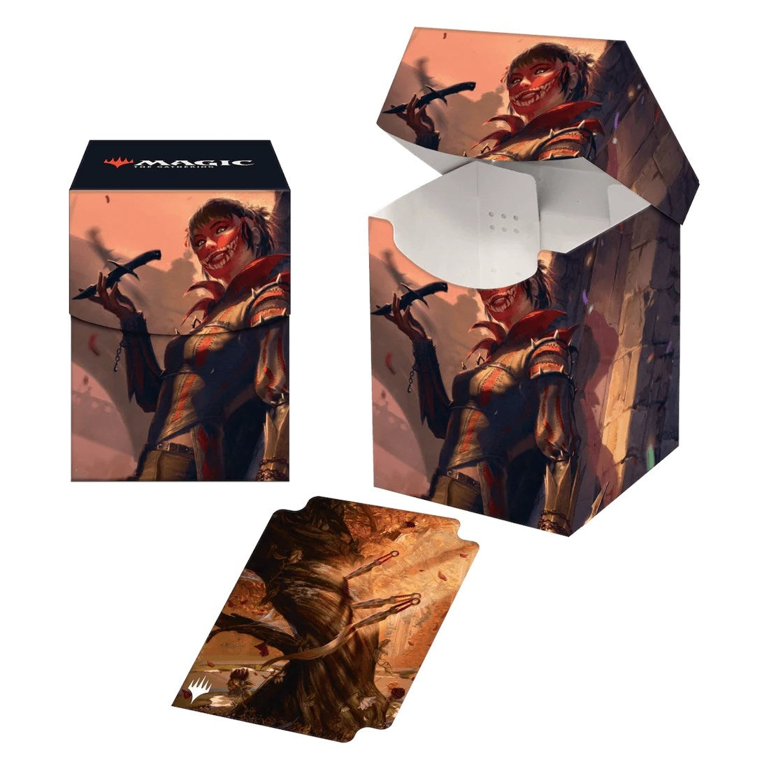 Image for Murders at Karlov Manor Massacre Girl, Known Killer 100+ Deck Box for Magic: The Gathering - Deck Boxes