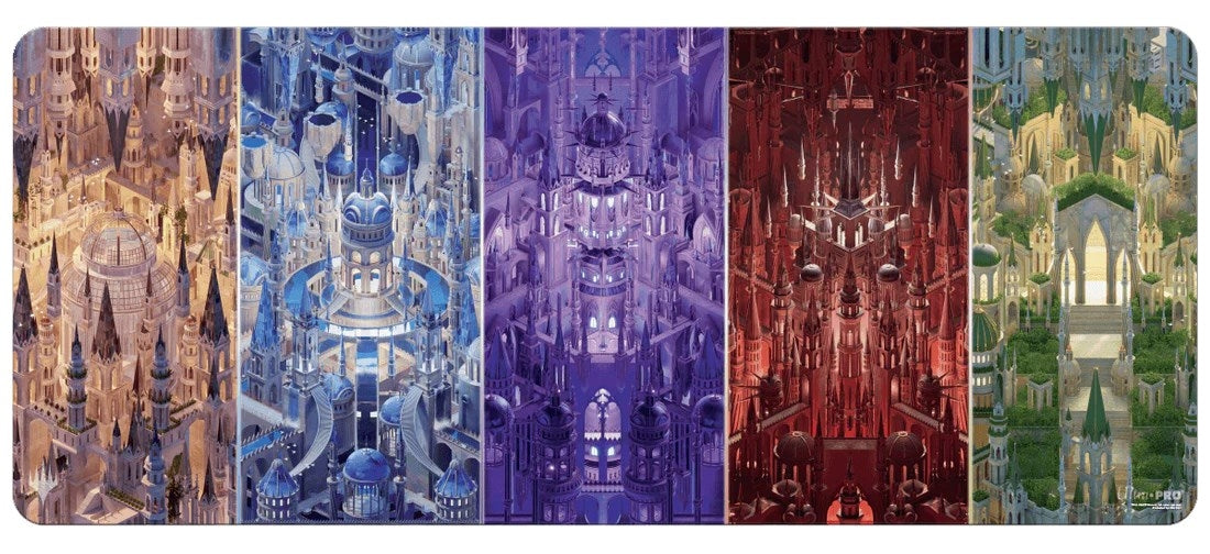 Image for Murders at Karlov Manor Impossible Lands 6ft Table Playmat for Magic: The Gathering - Playmats