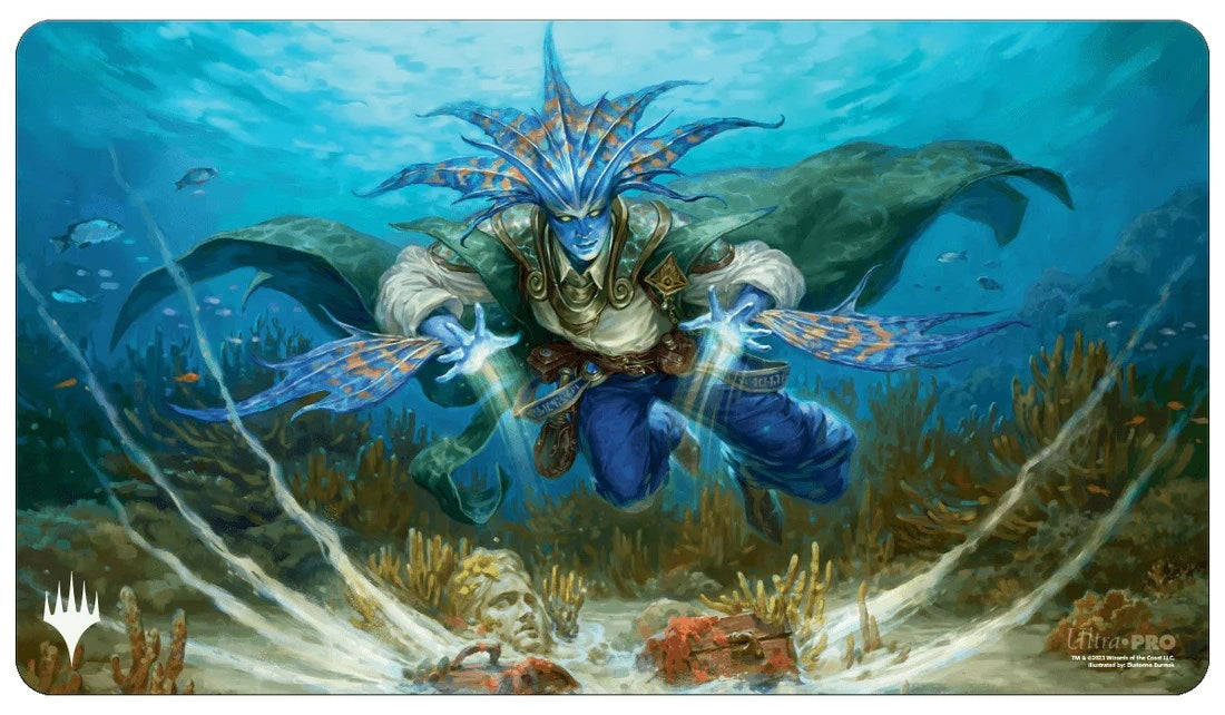 Image for Murders at Karlov Manor Morska, Undersea Sleuth Standard Gaming Playmat for Magic: The Gathering - Playmats