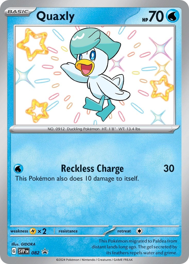 Image for Quaxly - 082 (082) (SV: Scarlet & Violet Promo Cards) (SVP) - Pokemon