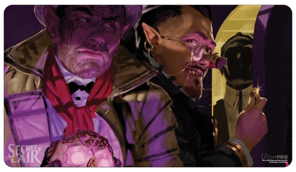 Image for Secret Lair Winter Superdrop 2024 Black Market Standard Gaming Playmat for Magic: The Gathering - Playmats