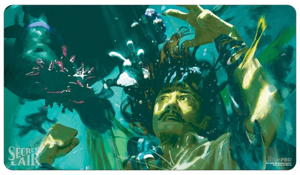 Image for Secret Lair Winter Superdrop 2024 Dire Undercurrents Standard Gaming Playmat for Magic: The Gathering - Playmats