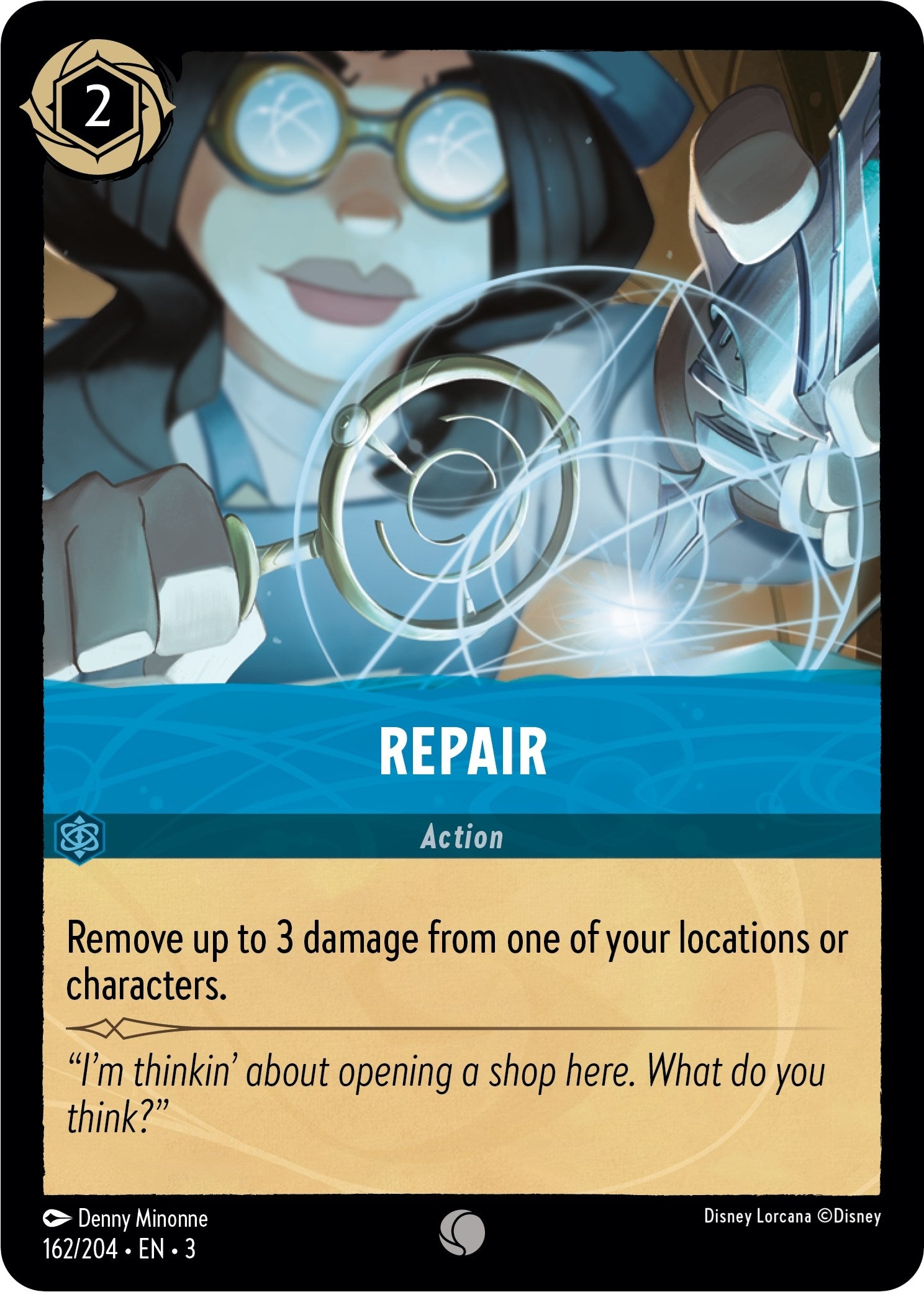 Image for Repair (162/204) (Into the Inklands) (3) - Disney Lorcana