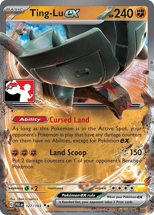 Image for Ting-Lu ex (127/193) (Prize Pack Series Cards) - Pokemon