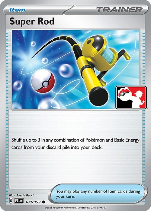 Image for Super Rod (188/193) (Prize Pack Series Cards) - Pokemon
