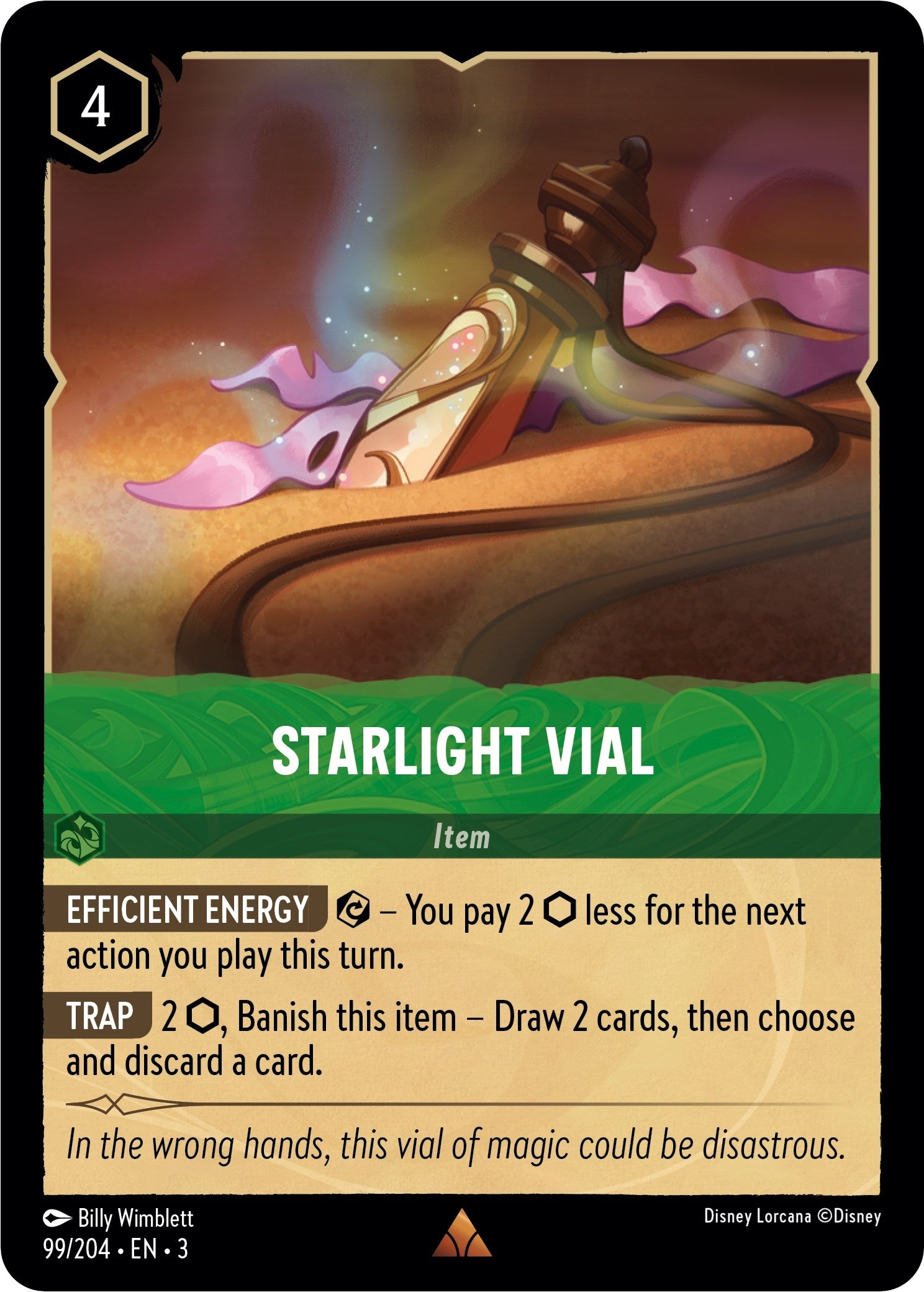 Image for Starlight Vial (99/204) (Into the Inklands) (3) - Disney Lorcana