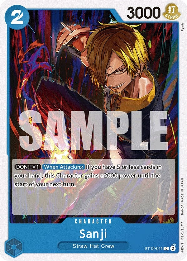 Image for Sanji (ST12-011) (Starter Deck 12: Zoro and Sanji) (ST-12) - One Piece Card Game