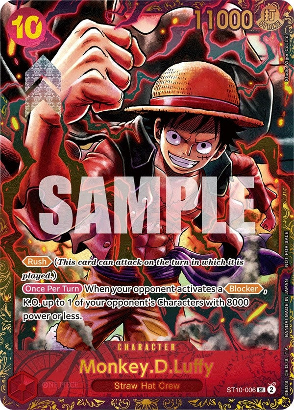 Image for Monkey.D.Luffy - ST10-006 (ST10-006) (One Piece Promotion Cards) (OP-PR) - One Piece Card Game