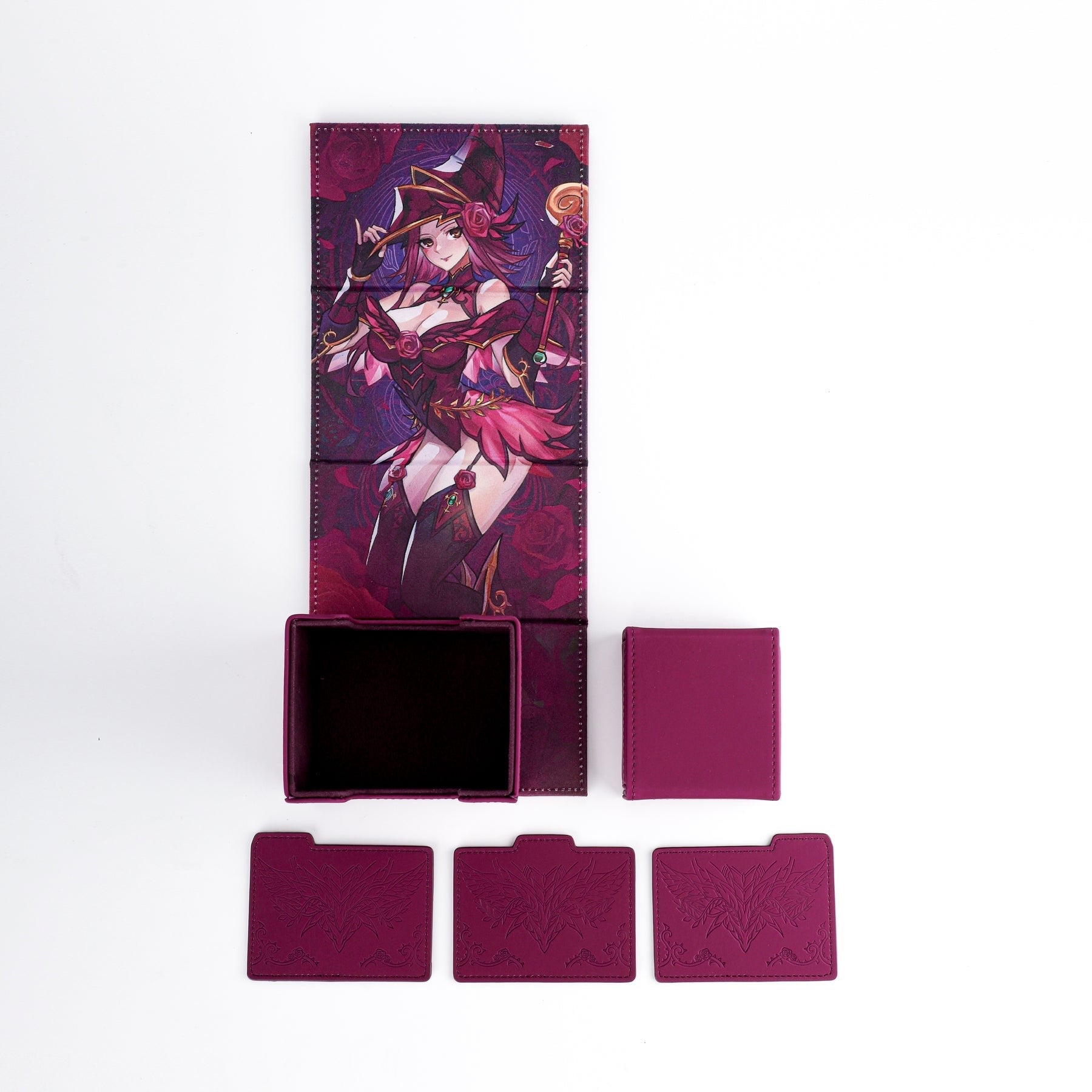 Image for Rose Magician Dicewinder Deck Box with Magnetic Dice Tray - Deck Boxes