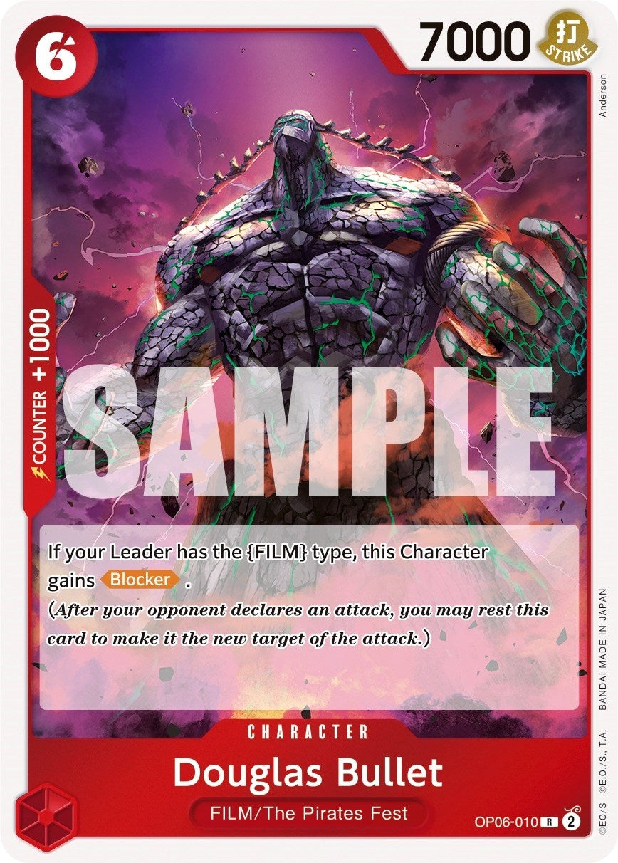 Image for Douglas Bullet (OP06-010) (Wings of the Captain) (OP06) - One Piece Card Game