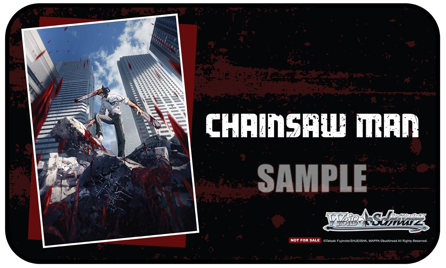 Image for Weiss Schwarz Preorder Stitched Playmat - Chainsaw Man - Playmats
