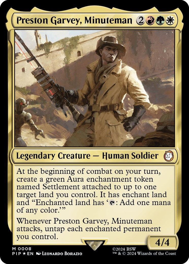 Preston Garvey, Minuteman (8) (Universes Beyond: Fallout)