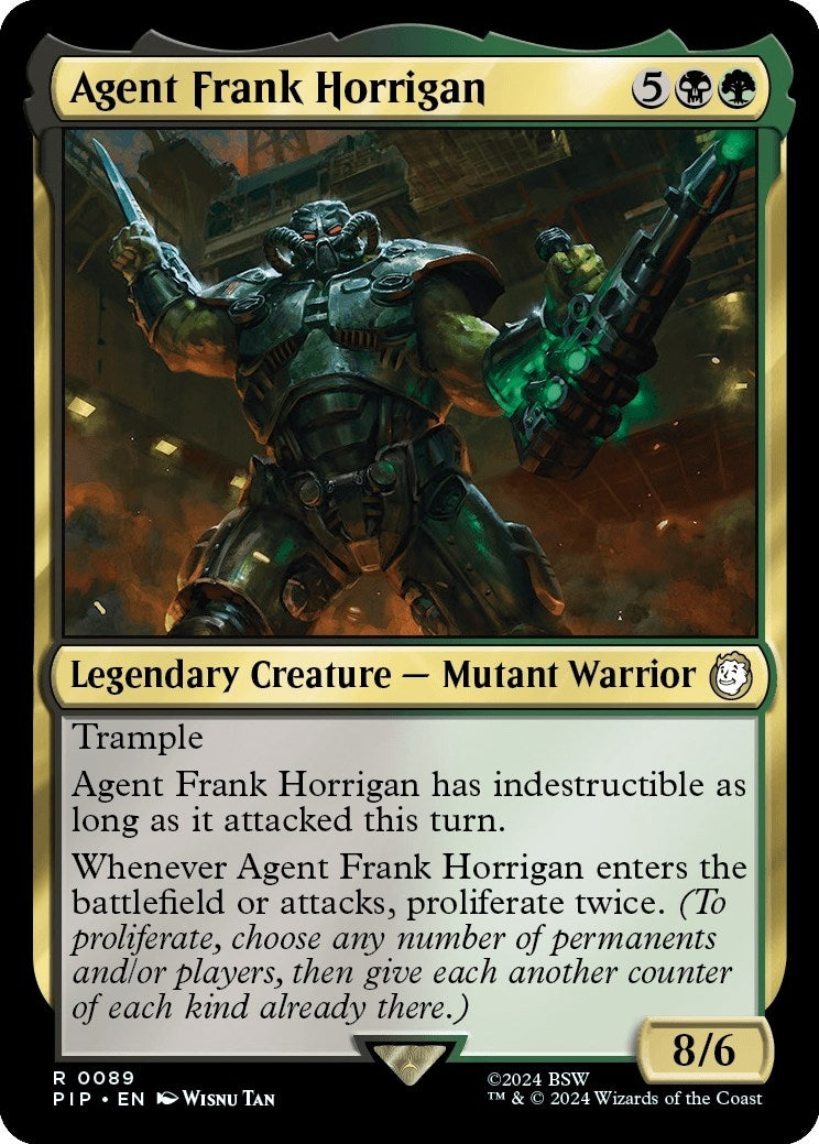 Agent Frank Horrigan (89) (Universes Beyond: Fallout) - PokeBox USA