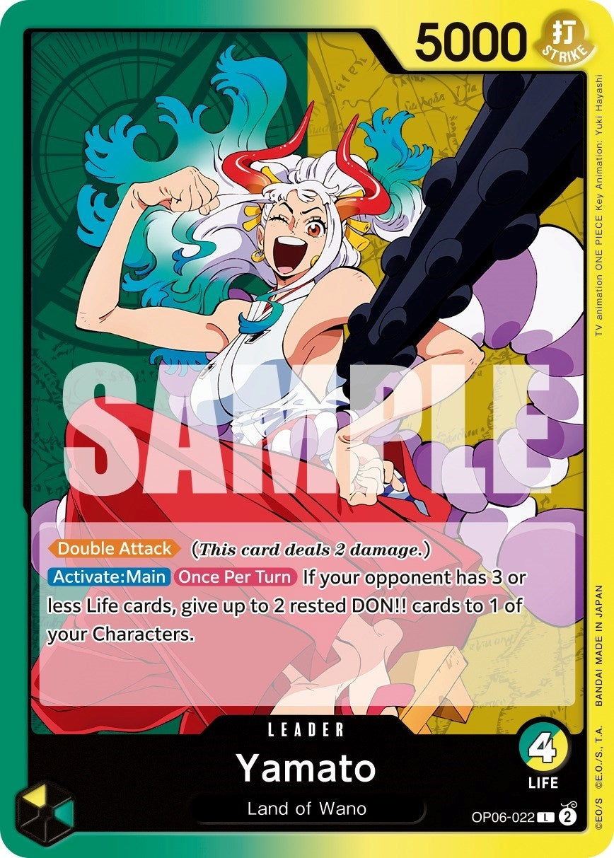 Image for Yamato (OP06-022) (Wings of the Captain) (OP06) - One Piece Card Game