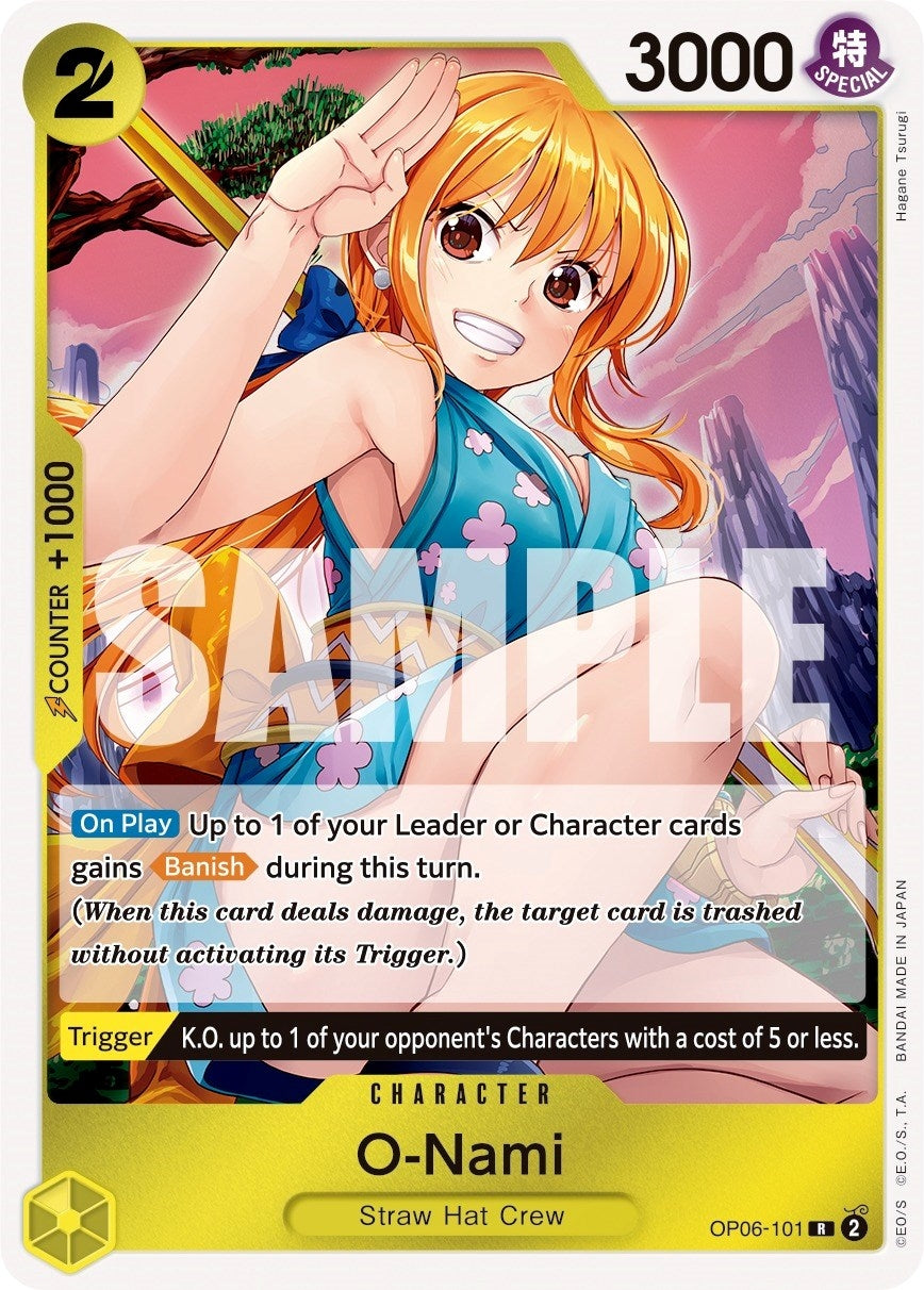 Image for O-Nami (OP06-101) (Wings of the Captain) (OP06) - One Piece Card Game