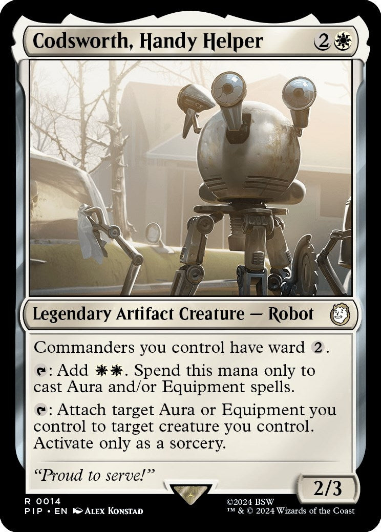 Codsworth, Handy Helper (14) (Universes Beyond: Fallout)