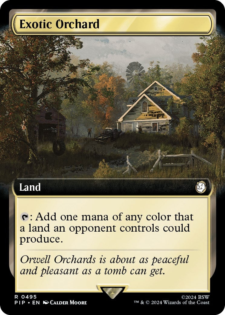 Exotic Orchard (Extended Art) (495) (Universes Beyond: Fallout) - PokeBox USA
