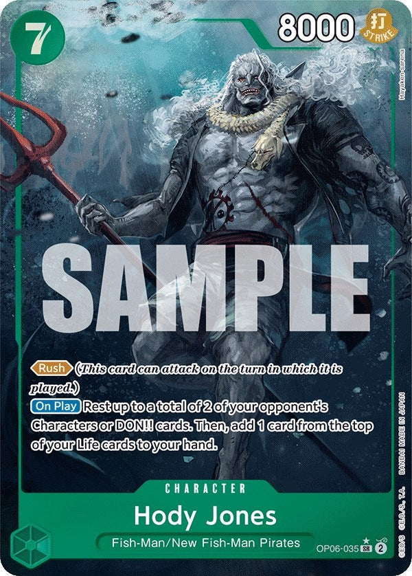 Hody Jones (035) (Alternate Art) (OP06-035) (Wings of the Captain)