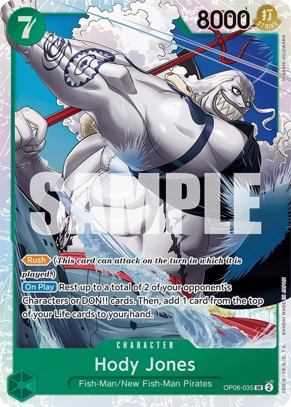 Hody Jones (035) (OP06-035) (Wings of the Captain)