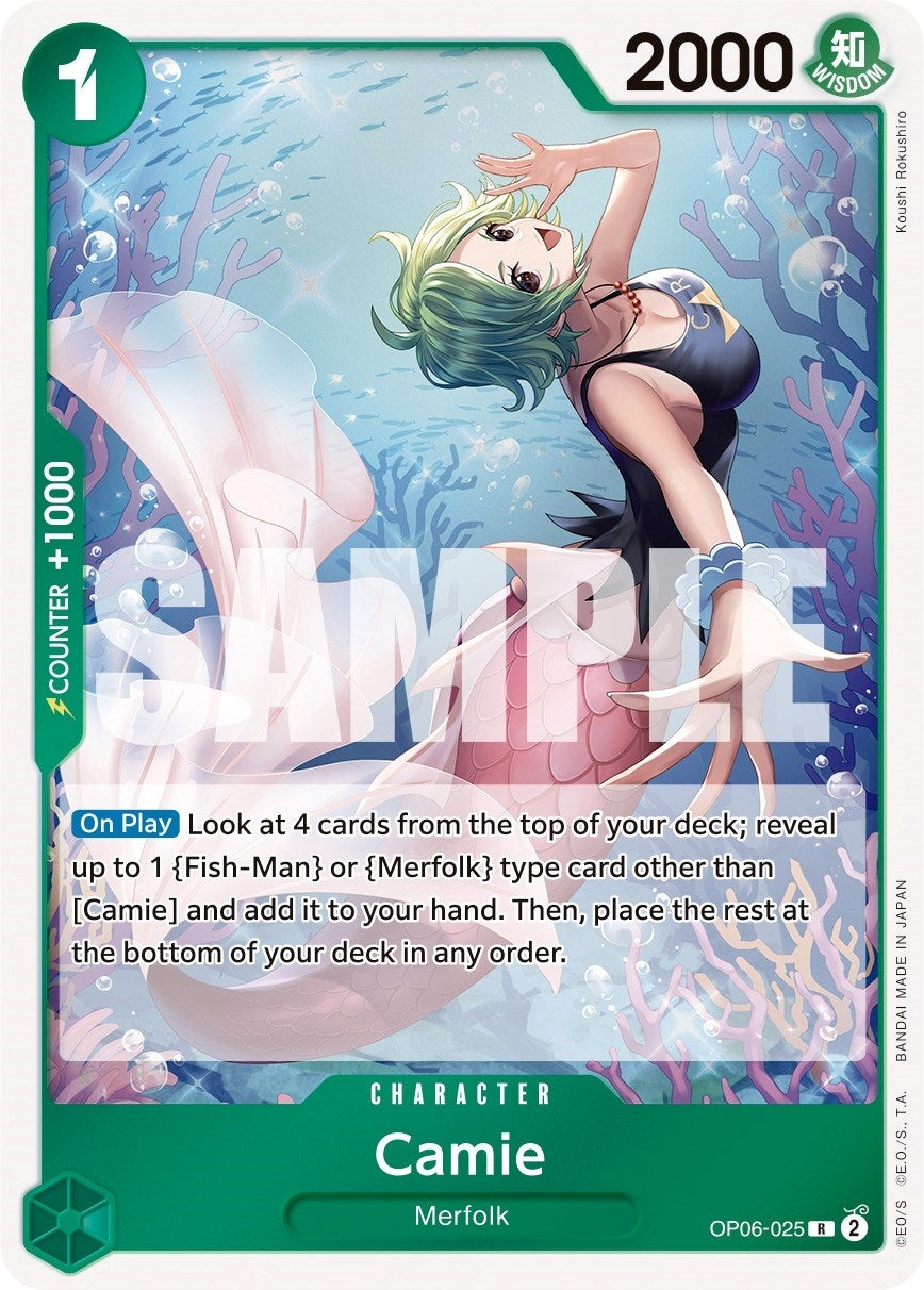Image for Camie (OP06-025) (Wings of the Captain) (OP06) - One Piece Card Game