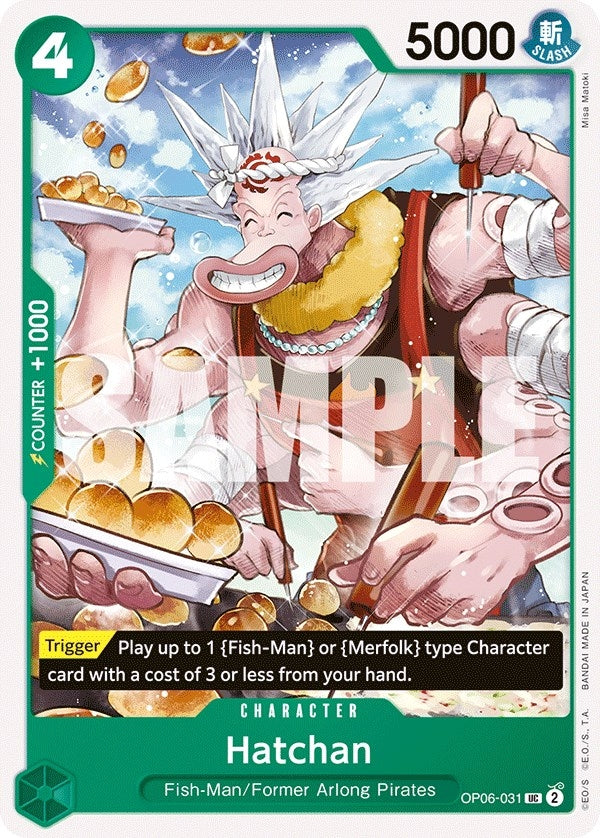 Image for Hatchan (OP06-031) (Wings of the Captain) (OP06) - One Piece Card Game
