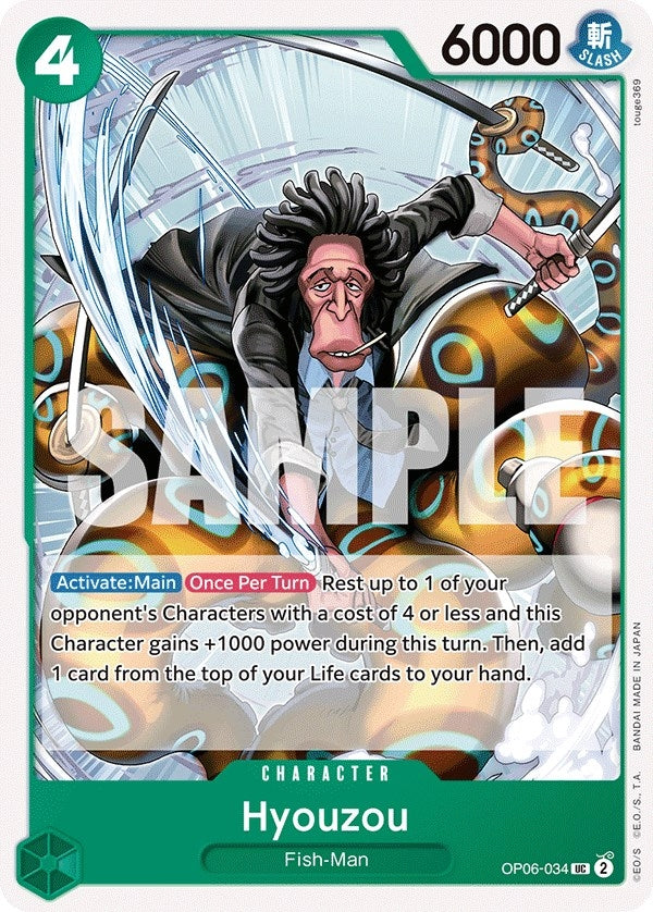 Image for Hyouzou (OP06-034) (Wings of the Captain) (OP06) - One Piece Card Game