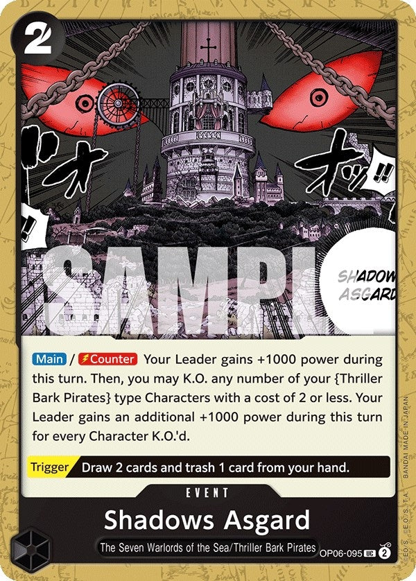 Image for Shadows Asgard (OP06-095) (Wings of the Captain) (OP06) - One Piece Card Game