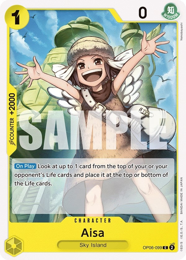 Image for Aisa (OP06-099) (Wings of the Captain) (OP06) - One Piece Card Game