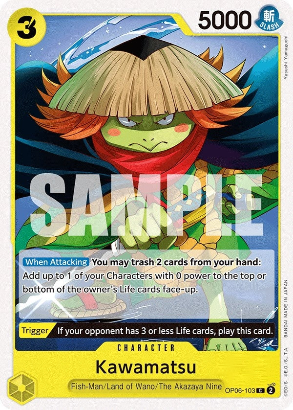 Image for Kawamatsu (OP06-103) (Wings of the Captain) (OP06) - One Piece Card Game