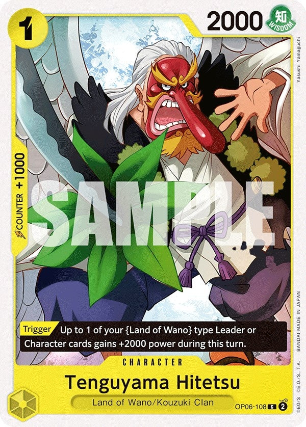 Image for Tenguyama Hitetsu (OP06-108) (Wings of the Captain) (OP06) - One Piece Card Game
