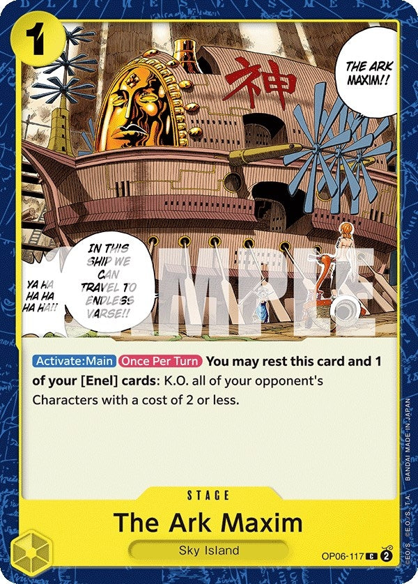 Image for The Ark Maxim (OP06-117) (Wings of the Captain) (OP06) - One Piece Card Game