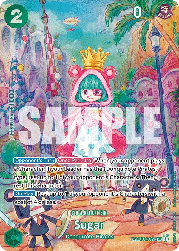 Image for Sugar (SP) (OP04-024) (Wings of the Captain) (OP06) - One Piece Card Game