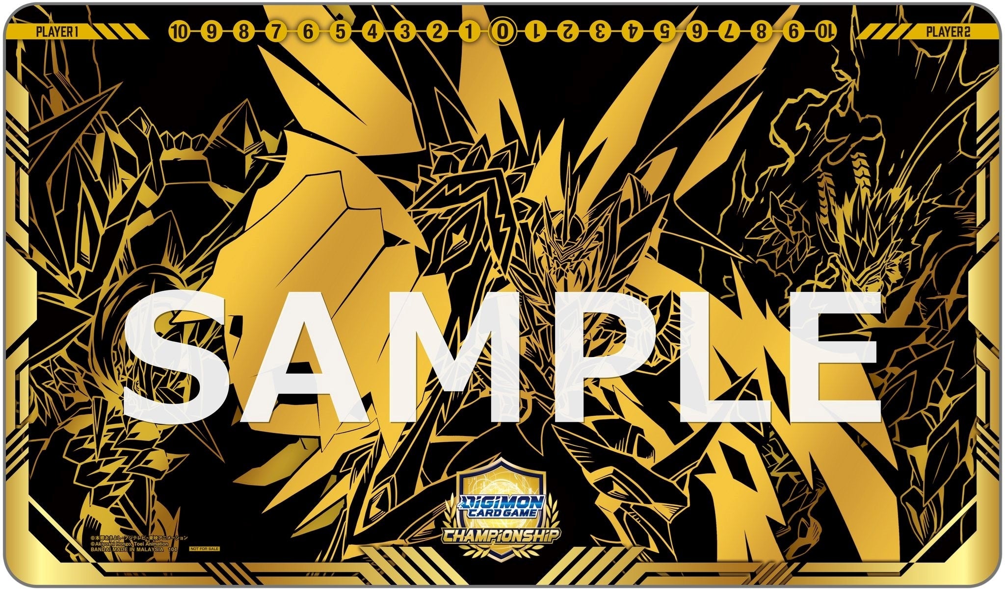 Image for Digimon Card Game: 2023 World Championship Participation Prize Playmat - Playmats