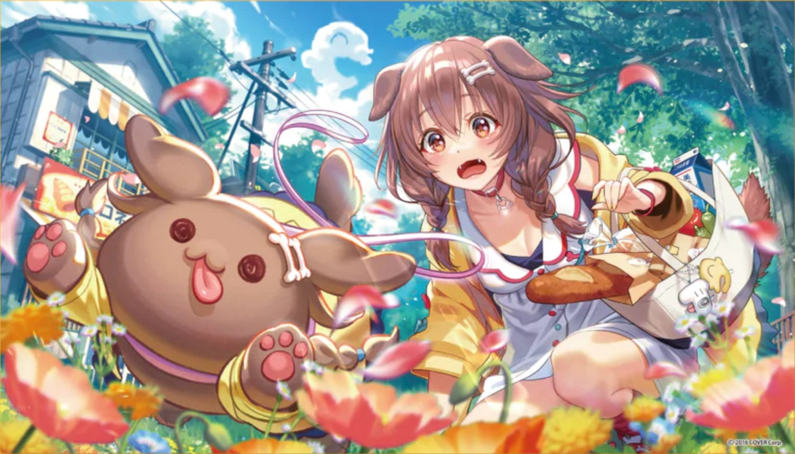 Image for Inugami Korone 4th Anniversary Celebration Rubber Mat - Playmats
