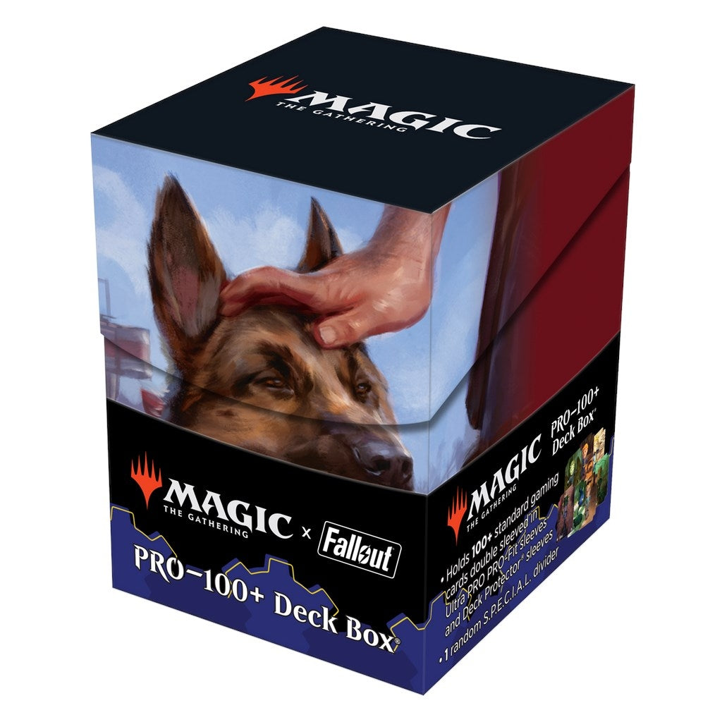 Image for Fallout Dogmeat, Ever Loyal 100+ Deck Box for Magic: The Gathering - Deck Boxes