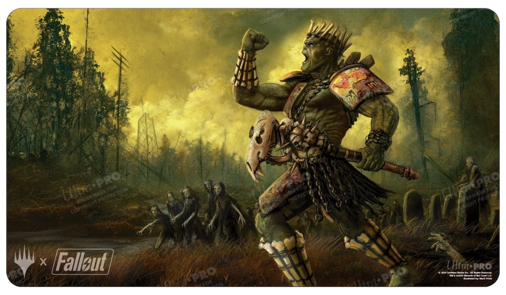 Image for Fallout Grave Titan Standard Gaming Playmat for Magic: The Gathering - Playmats