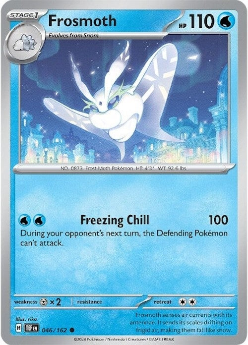 Image for Frosmoth (046/162) (SV05: Temporal Forces) - Pokemon