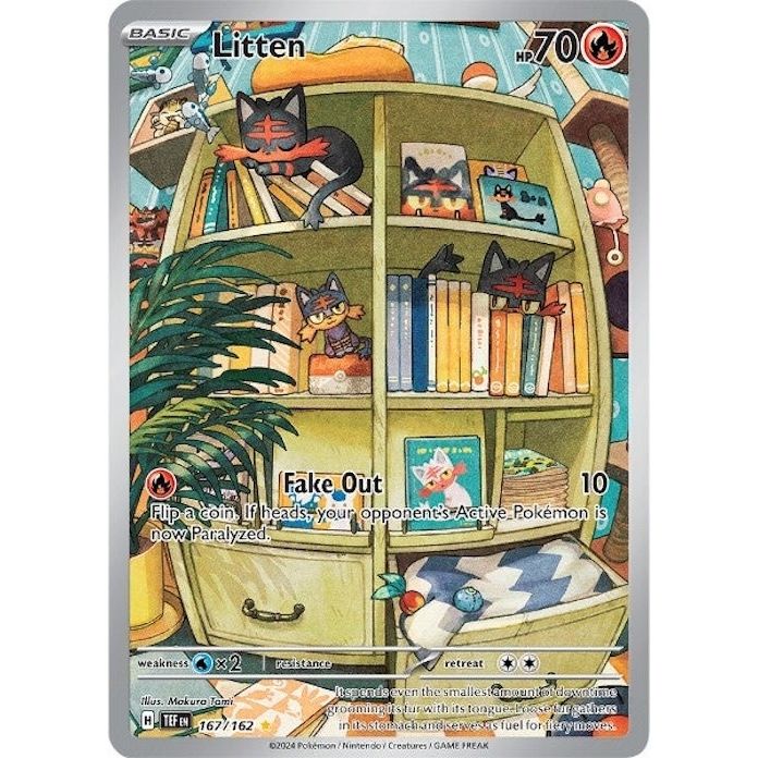 Litten (167/162) (SV05: Temporal Forces) - PokeBox USA
