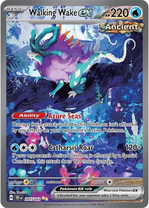 Walking Wake ex (205/162) (SV05: Temporal Forces)