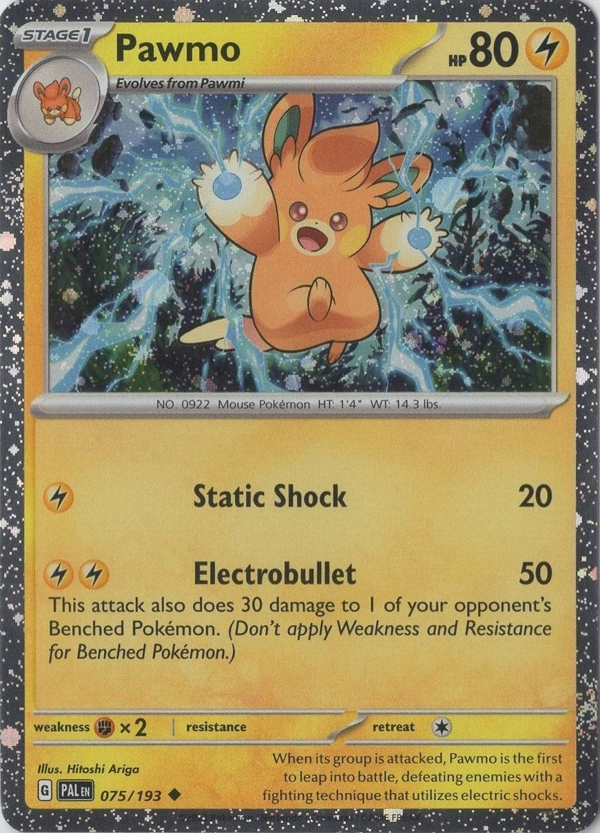 Image for Pawmo (Cosmo Foil) (075/193) (Miscellaneous Cards & Products) (MCAP) - Pokemon