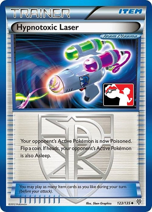 Image for Hypnotoxic Laser (Team Plasma) (123/135) (League & Championship Cards) (PR) - Pokemon