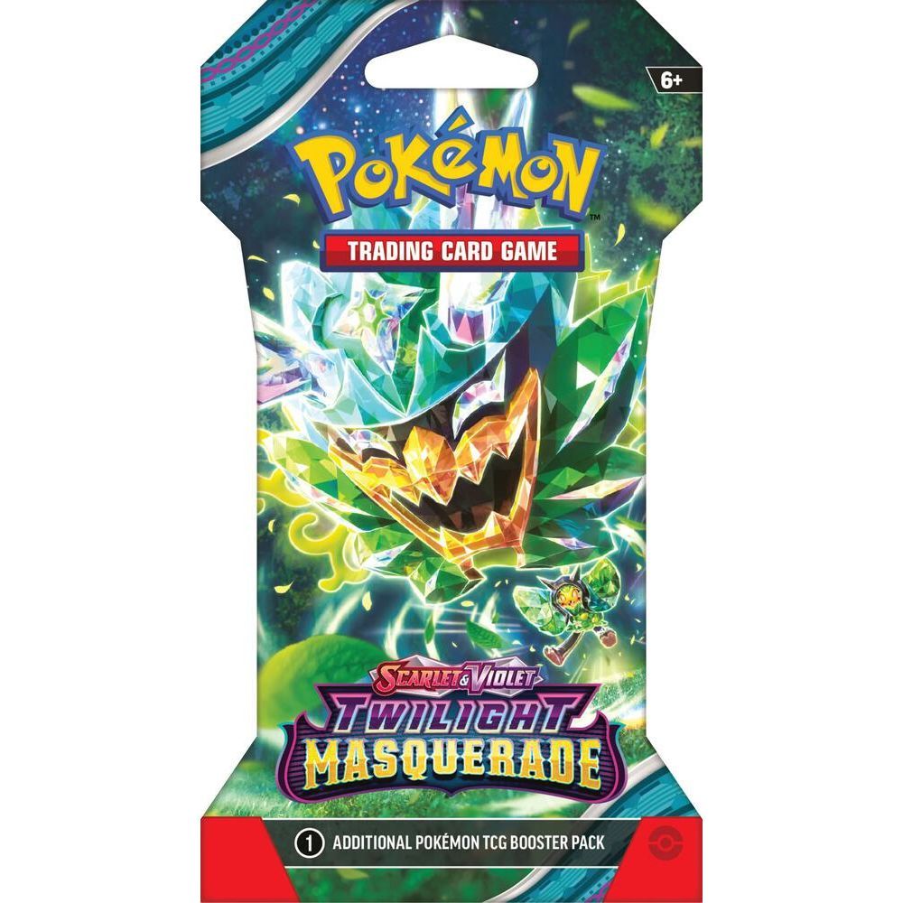POKÉMON TCG Scarlet & Violet 6: Twilight Masquerade SLEEVED Booster Pa
