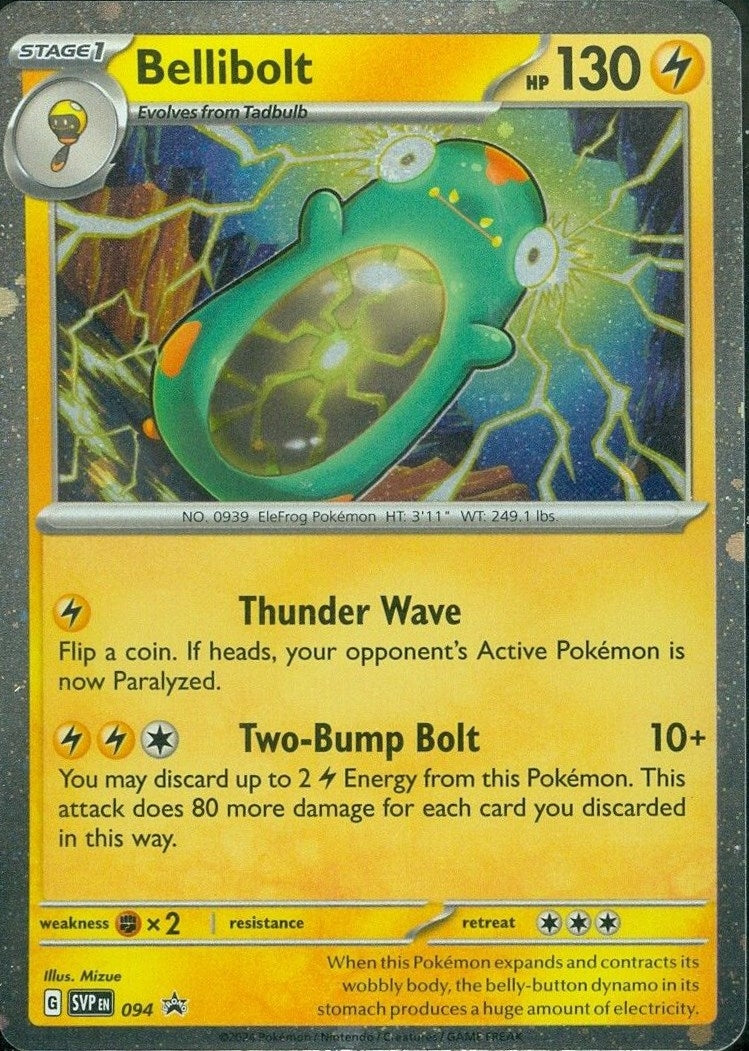 Image for Bellibolt - 094 (094) (SV: Scarlet & Violet Promo Cards) (SVP) - Pokemon